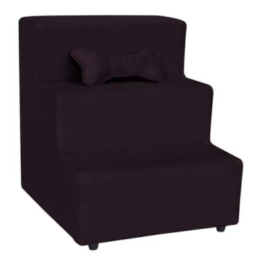 Imagem de degraus Escadinha para Pet 3 Degraus Gato e Cachorro + Brinde (ROXO)