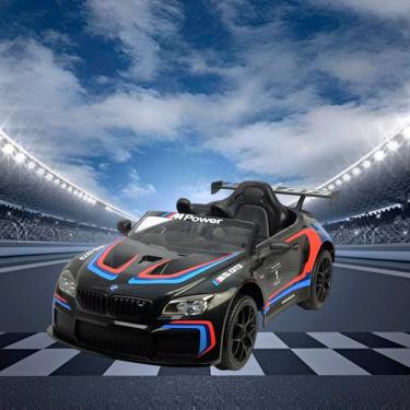 Imagem de Mini Carro Elétrico Infantil Bmw M6 GT3 12V Controle Remoto Licenciado Importway Bw366 Motorizado