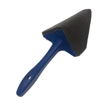 Imagem de IEUDNS Pintor de cantos, pincel triangular, manual, resistente, fácil aplicação, ferramenta de pintura para cantos de drywall para pintura de paredes