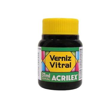 Imagem de Verniz Vitral Para Artesanato Acrilex 37ml Escolha A Cor Perfeito para Copos Garrafas Vaso Outras Perfeito para Copos Garrafas Vasos e Outras Ele Transforma Suas Peças Em Verdadeiras Obras De Arte, Simulando (Verde Pinheiro 546)
