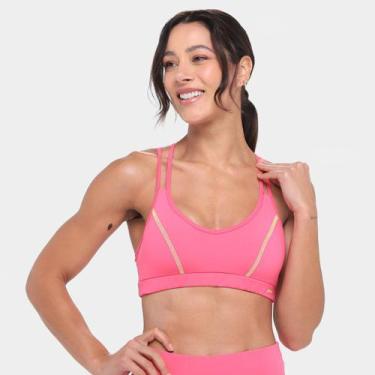 Imagem de Top Selene Alças Duplas Feminino, Pink, GG