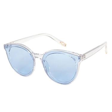 Imagem de Óculos de sol estilo olho de gato feminino, retrô, espelhado, estilo olho de gato, vintage, UV400, HD9, BH01