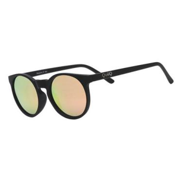Imagem de Óculos De Sol Quiiq Redondo Esportivo Uv400 Polarizado, Respira, Vai