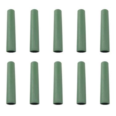 Imagem de SQXBK 10 peças de conectores de suporte bidirecional 20 mm/0,79 polegadas Suporte bidirecional acessórios de tubo de plástico para varandas, telhados, pátios, hortas e proteção de árvores, arbustos e