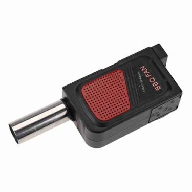 Imagem de Dioche Soprador de Ar Portátil de Ventilador de Churrasco Elétrico - Ventilador Compacto de Churrasqueira a Bateria para Camping Ao Ar Livre e Piquenique, Ferramenta de Partida de Incêndio de Carvão