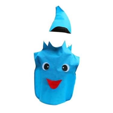 Imagem de YIJU Fantasia de fruta para Halloween, acessórios divertidos e reutilizáveis para se vestir para shows e bailes de máscaras, Crianças Blueberry