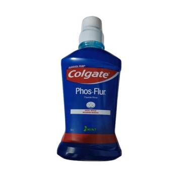 Imagem de Enxágue com flúor Colgate Phos-Flur Anti-Cavity Mint 500 mL (3 unidade