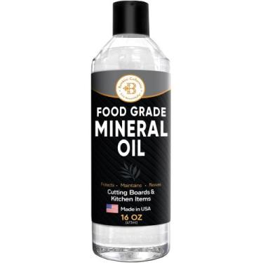 Imagem de Óleo mineral Bambüsi Food Grade 473ml para tábua de cortar madeira