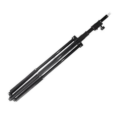 Imagem de Tripé Profissional 2M Ajustável Com Eixo Central 3 Fases Pés Emborrachados Compatível Câmeras Iluminadores Celulares