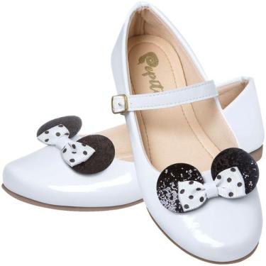 Imagem de Sapatilha Infantil Feminina Solado Antiderrapante Confortável Dama - P