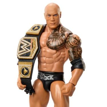 Imagem de WWE The Rock Main Event Champions 5 Toy Wrestling Action Figure