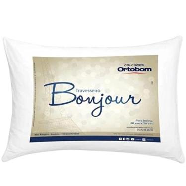 Imagem de Travesseiro Ortobom Bonjour 70x50cm Antialérgico