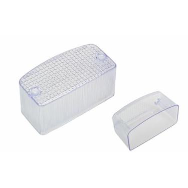 Imagem de Adequado para Honda 1993-2014 XR650L; 2003-2022 NPS50 RUCKUS; 2001-2007 VT750 - SHADOW SPIRIT; Lente de luz traseira de freio do motor (transparente)