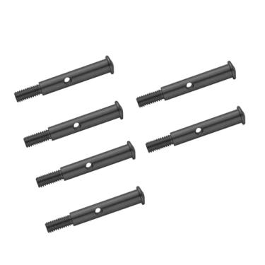 Imagem de NMNRC Enhance Black Steel Front Axles 3637 6PCS Compatible with 1/10 Slash 2WD Rustler VXL Stampede Upgrades Parts