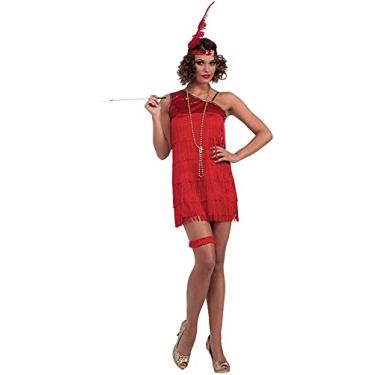 Imagem de Fantasia de melindrosa Forum Ruby Dazzle, Vermelho, Standard