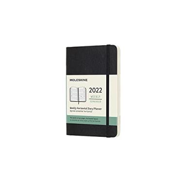 Imagem de Moleskine,Agenda 2022 Settimanale Pocket Soft Nera,Zwart