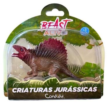 Imagem de Dinossauro Beast Alive Criaturas Jurássicas Dimetrodon - Candide