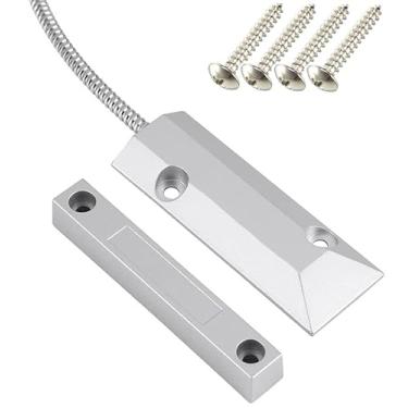 Imagem de Gebildet Contato De Segurança Residencial Com Fio Para Porta De Enrolar 0~100V/0,5A Interruptor Magnético Reed Oc-55 Sensor De Alarme Interruptor Magnético Com 2 Fios Para Aplicações N.C