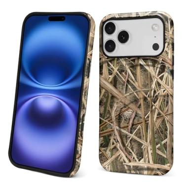 Imagem de YiXinBB Capa para iPhone 17 Pro Max à prova de choque mulheres homens capa protetora híbrida de silicone, ML02 caça caça camuflagem G5