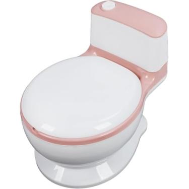 Imagem de Vaso Sanitário Infantil, Assento de Treinamento Penico Infantil, Leve Ergonômico Ajustável Antiderrapante para Casa (Rosa)