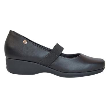 Imagem de Sapato Boneca Feminino Super Conforto Firezzi Scarpin 243021 (Preto, BR, Adulto, Numérico, 33)