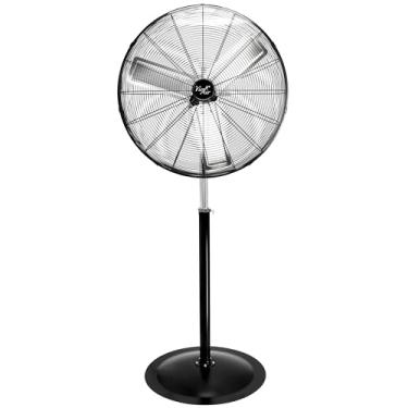 Imagem de Vie Air Ventilador de suporte de metal oscilante industrial resistente de 76 cm