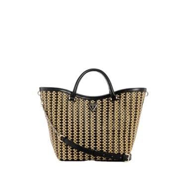 Imagem de GUESS Bolsa Atalia, Natural/Preta, Natural/preto, One Size
