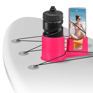 Imagem de Suporte de copo de caiaque, acessórios de prancha de stand up, suporte de copo de prancha de remo, acessórios de caiaque adequados para tipos de garrafa/bebida