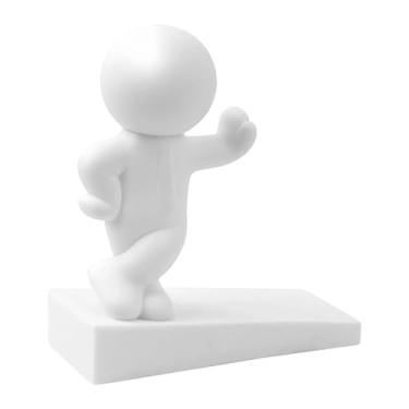 Imagem de IEUDNS Batente de porta bonito, cunha decorativa para batente de porta, reduz arranhões, protege seus pisos, portas, suporte para carpete residencial, Style B