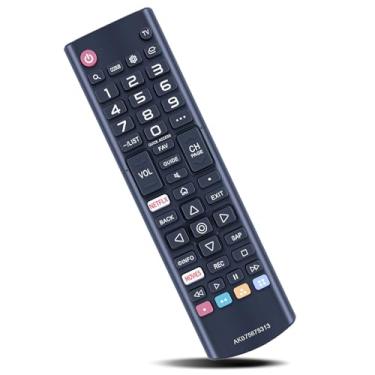 Imagem de Controle remoto de substituição universal AKB75675313 adequado para todos os LG 3D, 4K, LCD, LED, OLED, UHD, HDTV, Smart TVs Plasma, 43UN7300PUF 43UN7300PUC 43UN7300AUD 43UN7300PUD 43UN7100PUA