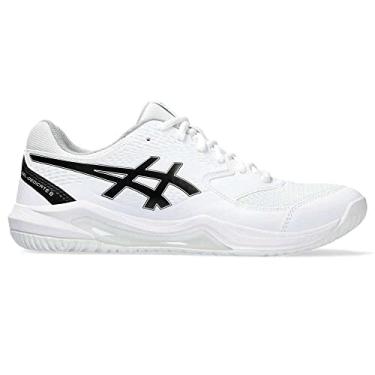 Imagem de Asics Tênis masculino Gel-Dedicate 8, Branco e preto, 38
