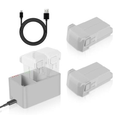 Imagem de 2 pacotes de bateria de voo inteligente para DJI Mini 3 Pro/Mini 3 - F