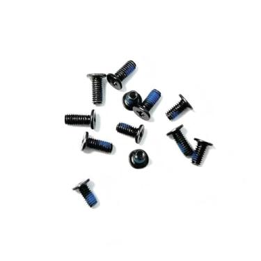 Imagem de Zahara Substituição de parafusos da capa da base inferior inferior do laptop prata para ASUS Chromebook C523 C523NA Assy, kit de parafusos