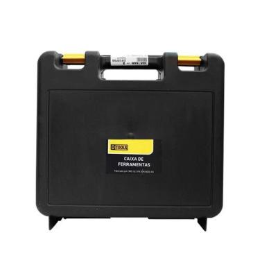 Imagem de Caixa De Ferramentas Maxi 35x34x12 Com Dobradiças Reforçadas E Porta Cadeado - Dtools
