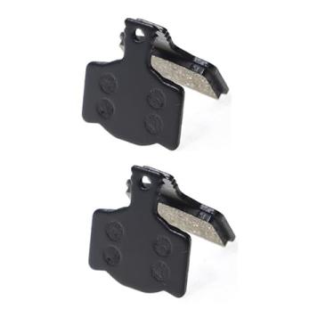 Imagem de Pastilhas de freio semimetálicas orgânicas de resina de substituição Juscycling, adequadas para Magura MT2 MT4 MT6 MT8 MT 2 4 6 8, baixo ruído, longa vida, Kevlar, cobre, 2 pares