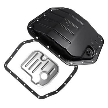 Imagem de Riyhch Cárter de óleo de transmissão com junta e kit de filtro de transmissão adequado para Toyota Celica/Corolla/Echo/Matrix/Yaris 1.8L 1.5L 2.4L L4, para Scion xA/xB/xD L4 1.5L 1.8L Substituir