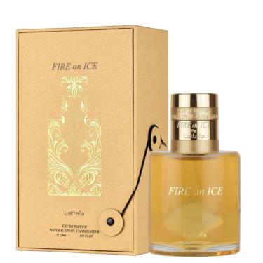 Imagem de Perfume Lattafa Fire On Ice Eau de Parfum 110 ml para homens e mulheres