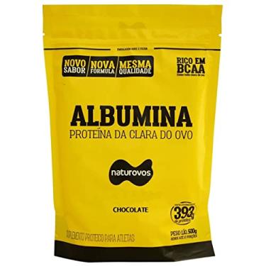 Imagem de Albumina 500g Refil Chocolate, Naturovos
