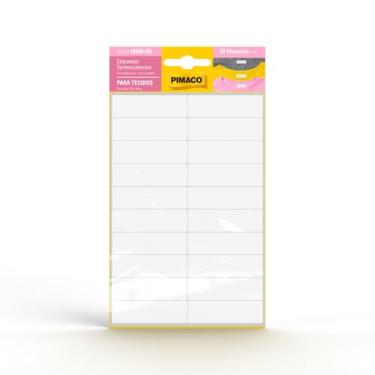 Imagem de Etiqueta Termocolante Branca Pimaco, 20 unid. - Cód. 970958