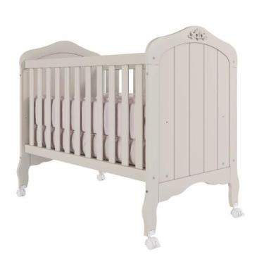 Imagem de Berço Permobili Harmonia Provençal Americano MDF, OFF White