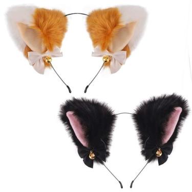 Imagem de Bandana Cat Ears xipixiao Plush Furry Neko Halloween