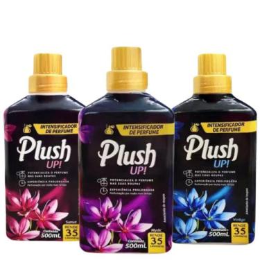 Imagem de Kit Intensificador de Perfume Para Roupas e Tecidos Amaciante Plush Up