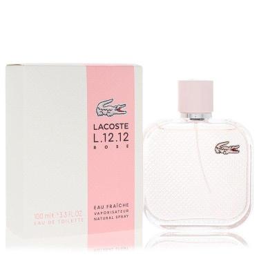 Imagem de Perfume Feminino Lacoste Eau De L.12.12 Rose Fraiche Toilette 100 Ml