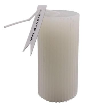 Imagem de Vela Aromatizante Cilíndrica Torre Aromaterapia 10cm