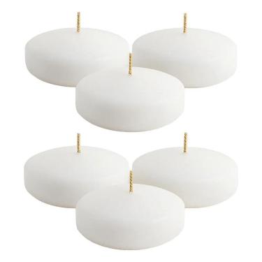 Imagem de 2X Velas Flutuante Decoração 18 Horas Festas - Kit 6 Unidade