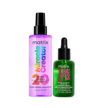 Imagem de Kit Matrix Miracle 190ml + Food For Soft Óleo 50ml