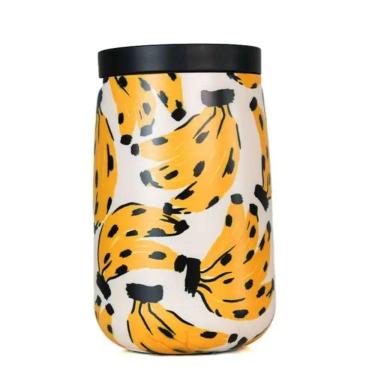 Imagem de Copo Farm Que Sede 450Ml Bossa Banana Off White