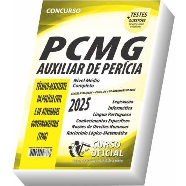 Imagem de Apostila PC MG - Polícia Civil MG - Auxiliar de Perícia - CURSO OFICIA