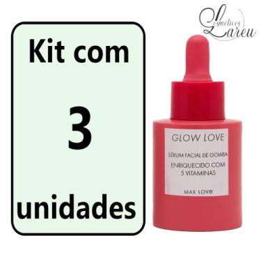 Imagem de -Kit Serum Glow Love Goiaba Kc (3 un.) - Max Love