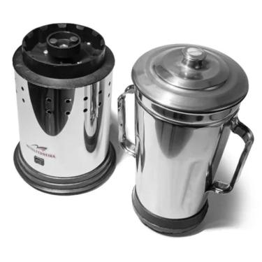 Imagem de Liquidificador Baixa Rotação Em Inox 6 Litros Metal Ferreira